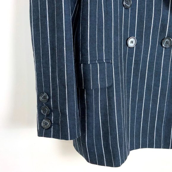 Free People Ashby Double Breasted Button Front Blazer Size Large - Picture 7 of 16